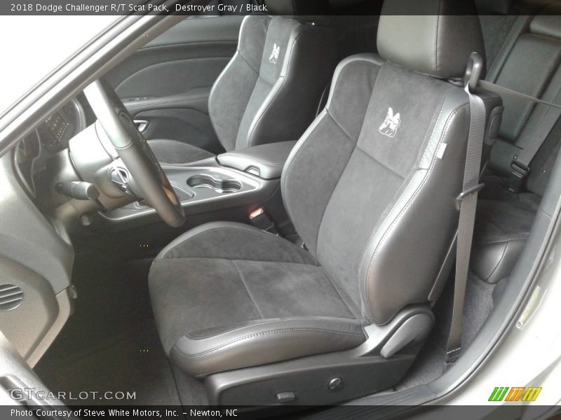 Destroyer Gray / Black 2018 Dodge Challenger R/T Scat Pack