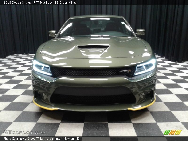F8 Green / Black 2018 Dodge Charger R/T Scat Pack