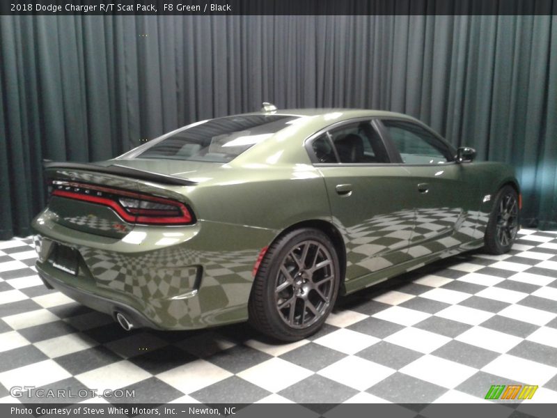 F8 Green / Black 2018 Dodge Charger R/T Scat Pack