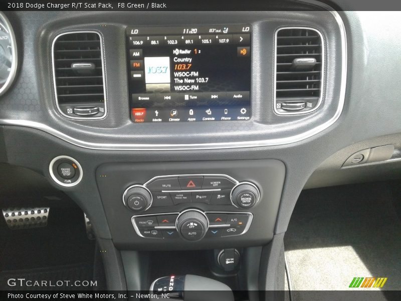 F8 Green / Black 2018 Dodge Charger R/T Scat Pack