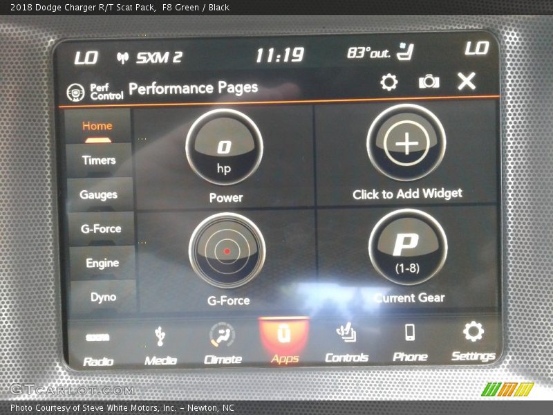 F8 Green / Black 2018 Dodge Charger R/T Scat Pack