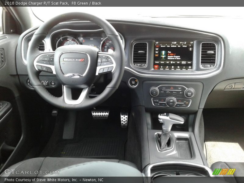 F8 Green / Black 2018 Dodge Charger R/T Scat Pack
