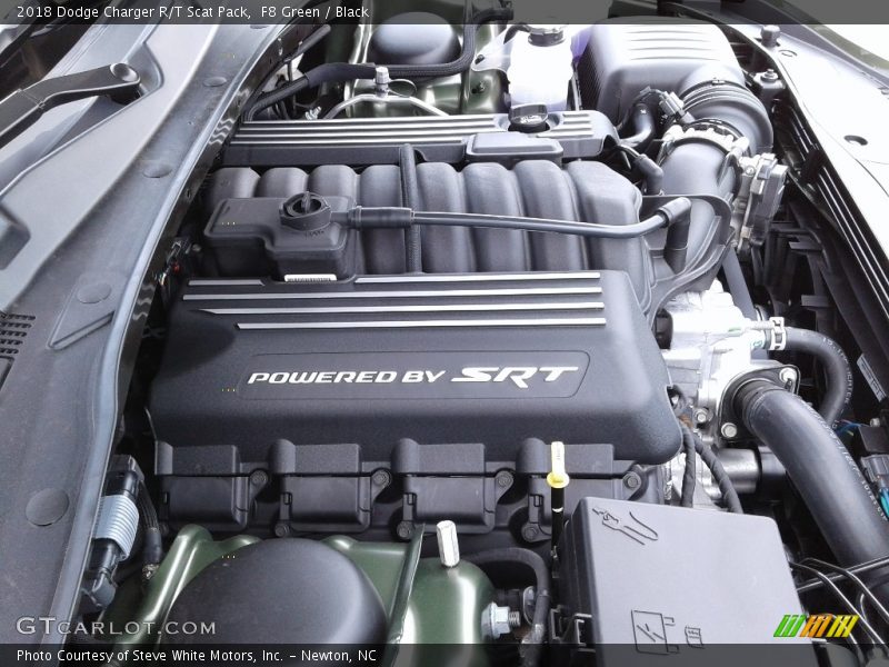 F8 Green / Black 2018 Dodge Charger R/T Scat Pack