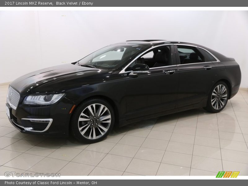 Black Velvet / Ebony 2017 Lincoln MKZ Reserve