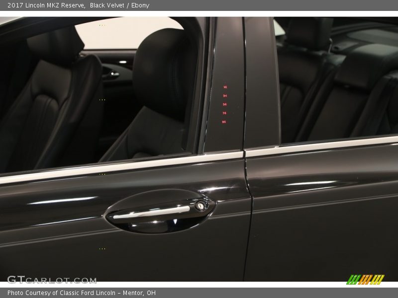 Black Velvet / Ebony 2017 Lincoln MKZ Reserve