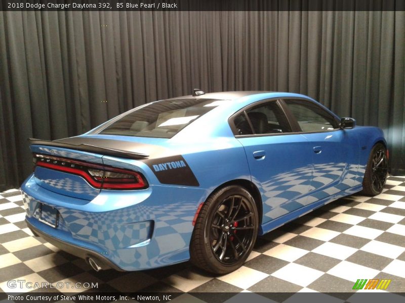 B5 Blue Pearl / Black 2018 Dodge Charger Daytona 392