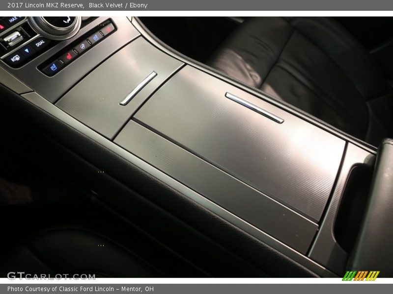 Black Velvet / Ebony 2017 Lincoln MKZ Reserve