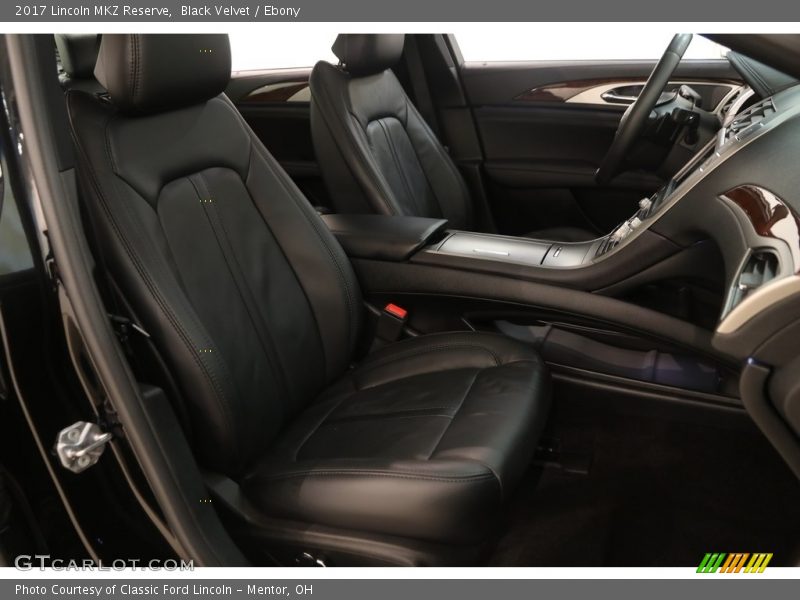 Black Velvet / Ebony 2017 Lincoln MKZ Reserve