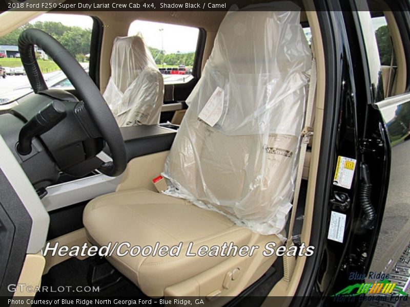 Shadow Black / Camel 2018 Ford F250 Super Duty Lariat Crew Cab 4x4