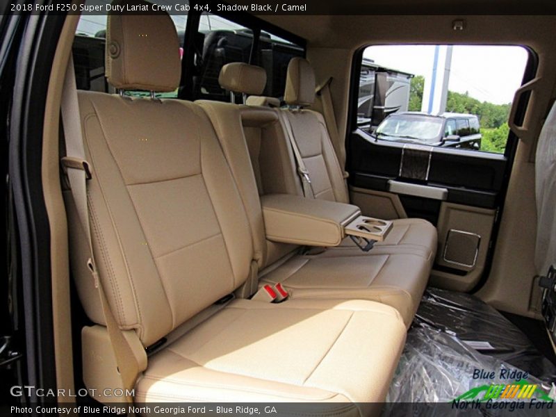 Shadow Black / Camel 2018 Ford F250 Super Duty Lariat Crew Cab 4x4