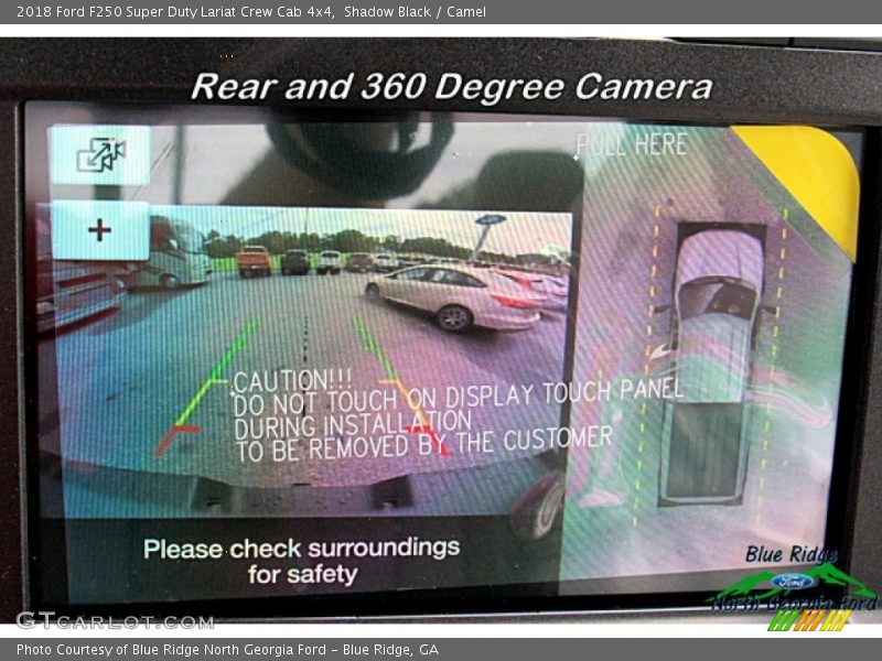 Shadow Black / Camel 2018 Ford F250 Super Duty Lariat Crew Cab 4x4