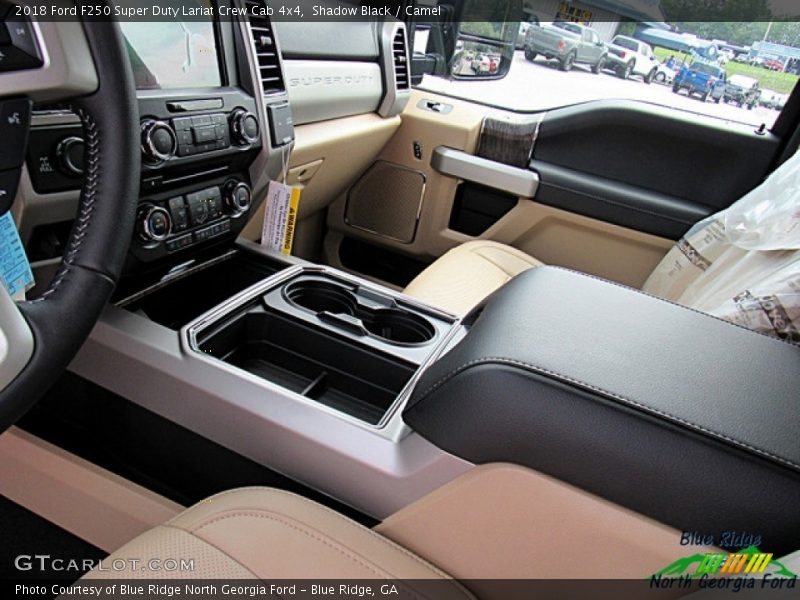 Shadow Black / Camel 2018 Ford F250 Super Duty Lariat Crew Cab 4x4