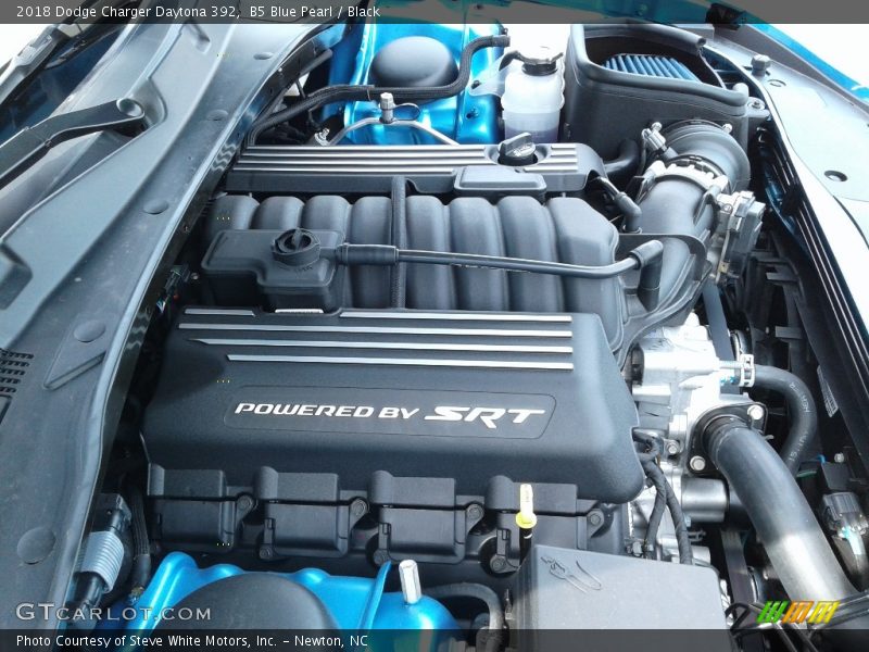 B5 Blue Pearl / Black 2018 Dodge Charger Daytona 392