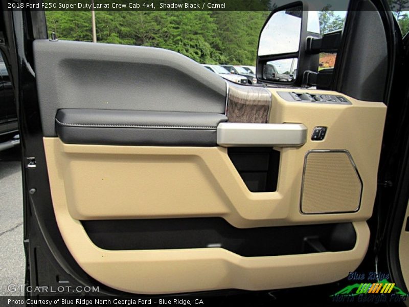 Shadow Black / Camel 2018 Ford F250 Super Duty Lariat Crew Cab 4x4