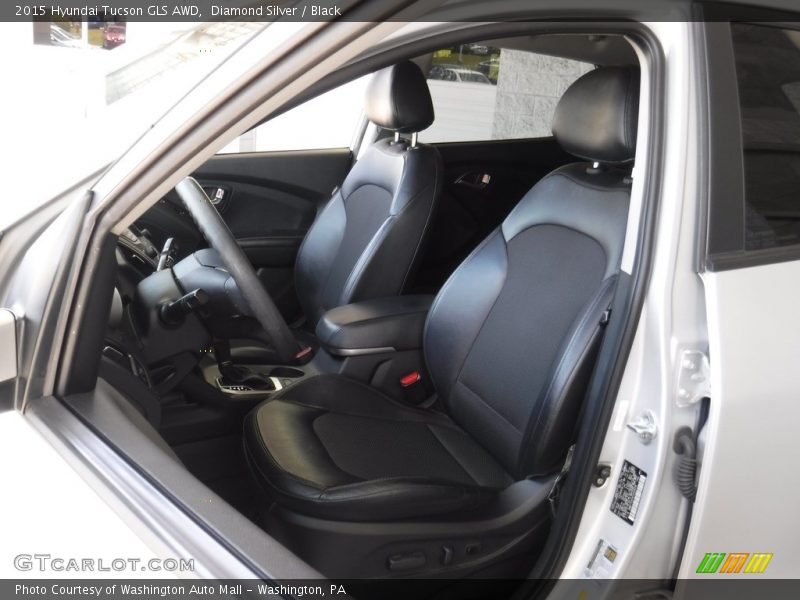 Diamond Silver / Black 2015 Hyundai Tucson GLS AWD