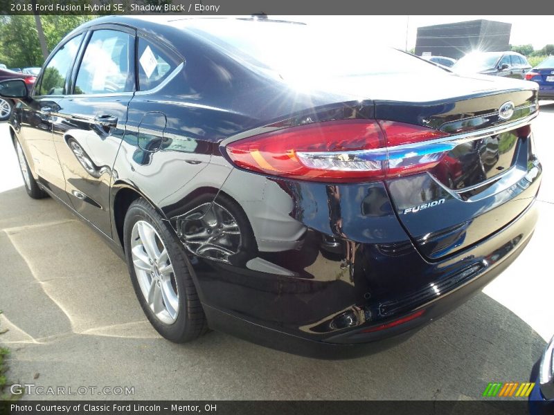 Shadow Black / Ebony 2018 Ford Fusion Hybrid SE