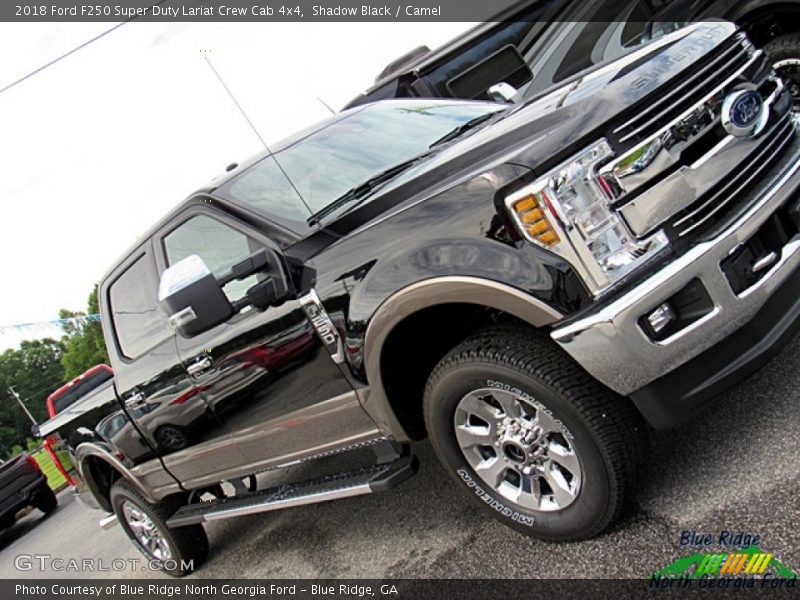Shadow Black / Camel 2018 Ford F250 Super Duty Lariat Crew Cab 4x4