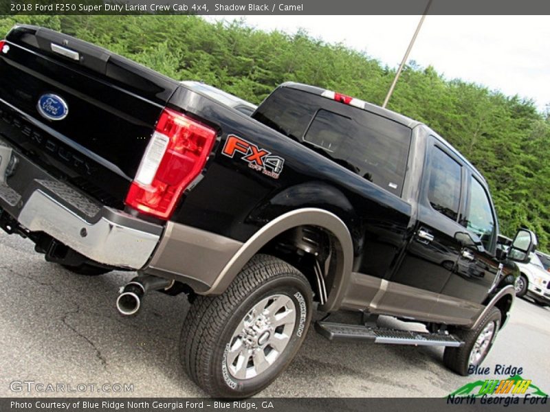 Shadow Black / Camel 2018 Ford F250 Super Duty Lariat Crew Cab 4x4