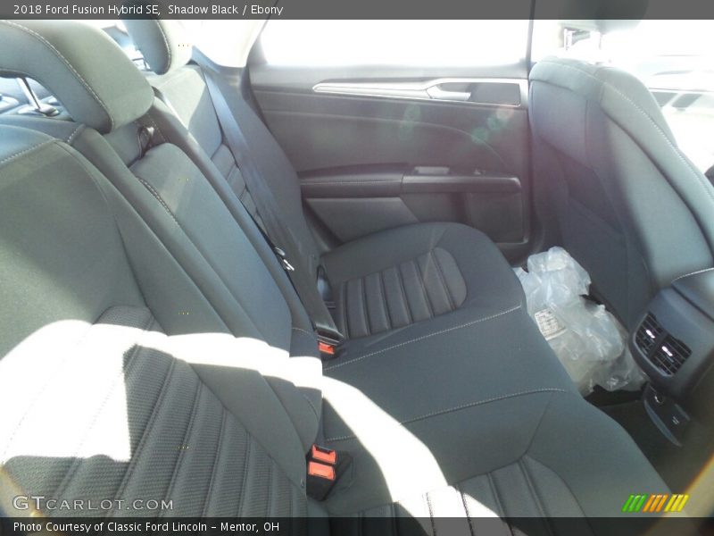 Shadow Black / Ebony 2018 Ford Fusion Hybrid SE