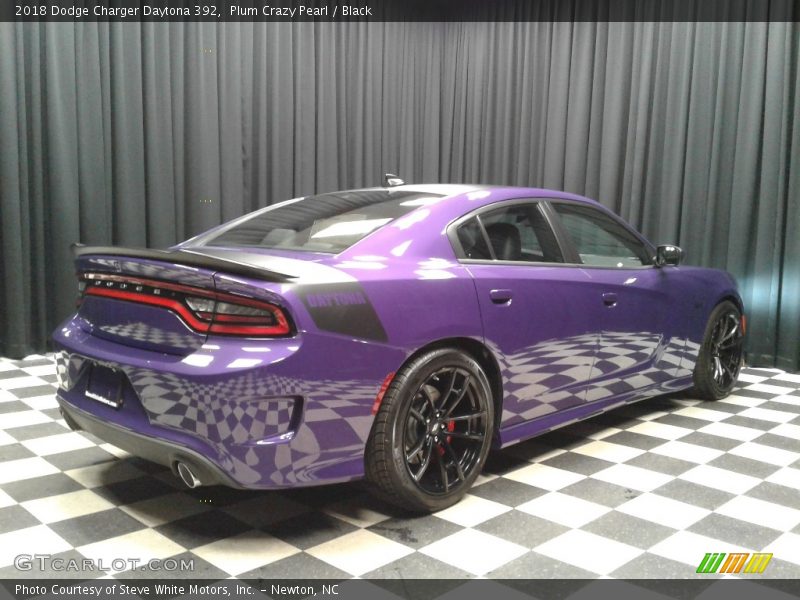 Plum Crazy Pearl / Black 2018 Dodge Charger Daytona 392
