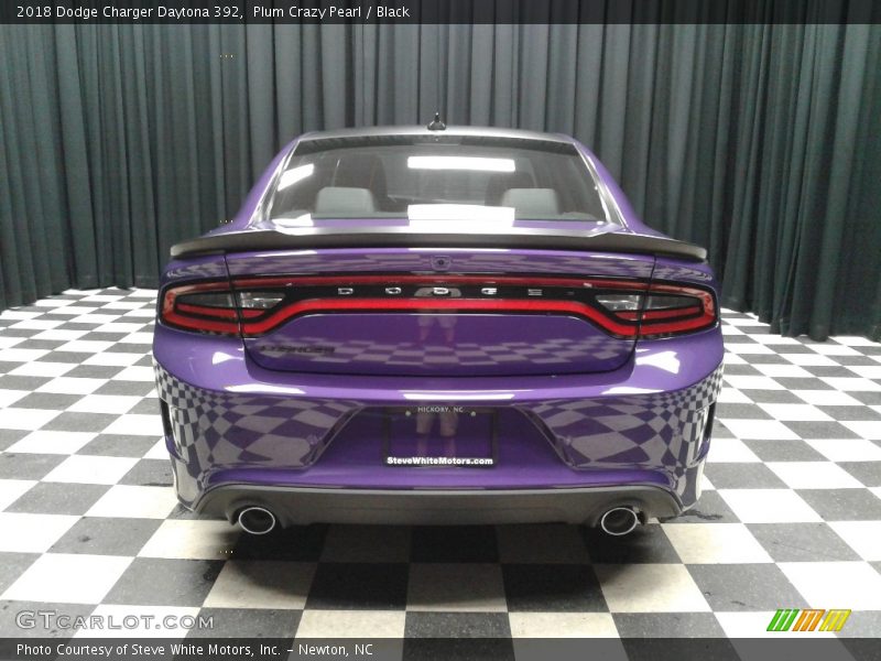 Plum Crazy Pearl / Black 2018 Dodge Charger Daytona 392