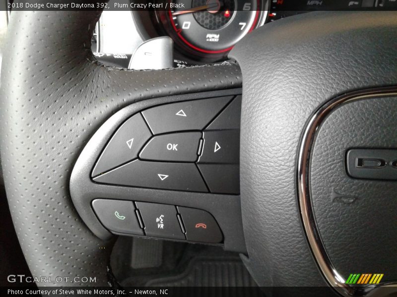 Plum Crazy Pearl / Black 2018 Dodge Charger Daytona 392