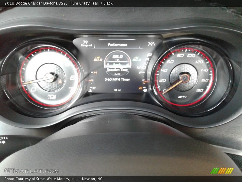 Plum Crazy Pearl / Black 2018 Dodge Charger Daytona 392