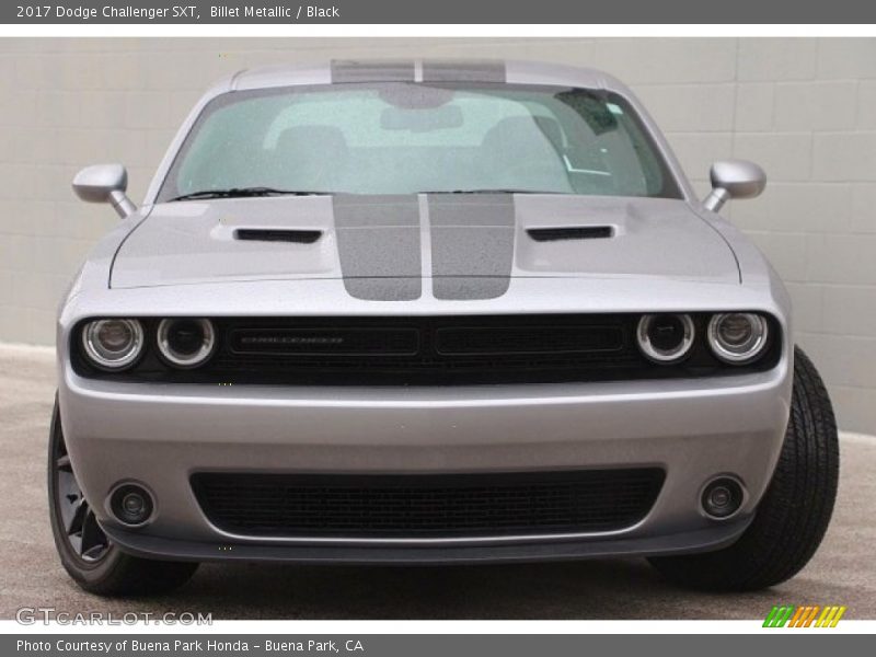Billet Metallic / Black 2017 Dodge Challenger SXT