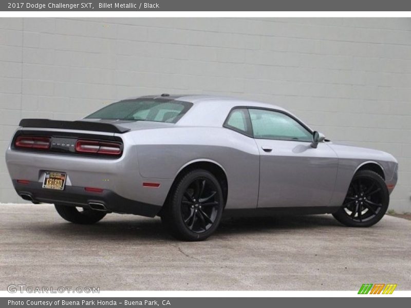 Billet Metallic / Black 2017 Dodge Challenger SXT