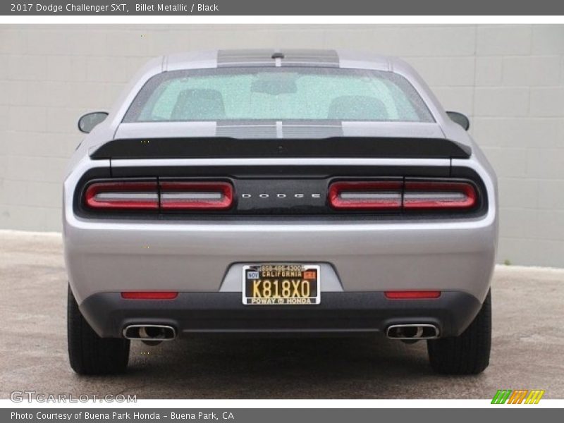 Billet Metallic / Black 2017 Dodge Challenger SXT