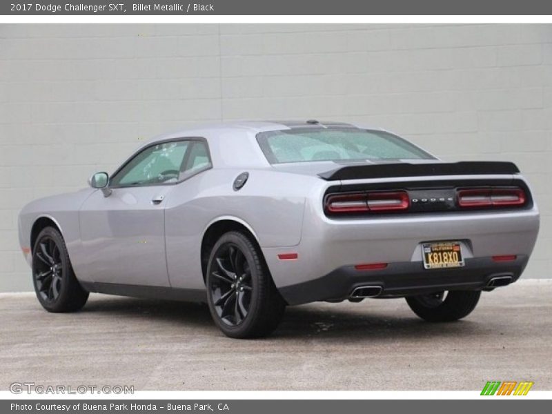 Billet Metallic / Black 2017 Dodge Challenger SXT