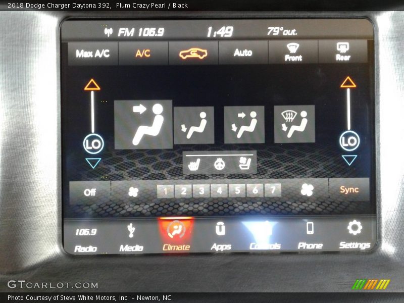 Plum Crazy Pearl / Black 2018 Dodge Charger Daytona 392