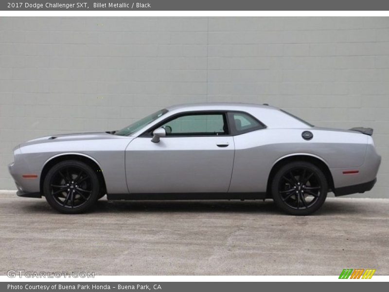 Billet Metallic / Black 2017 Dodge Challenger SXT