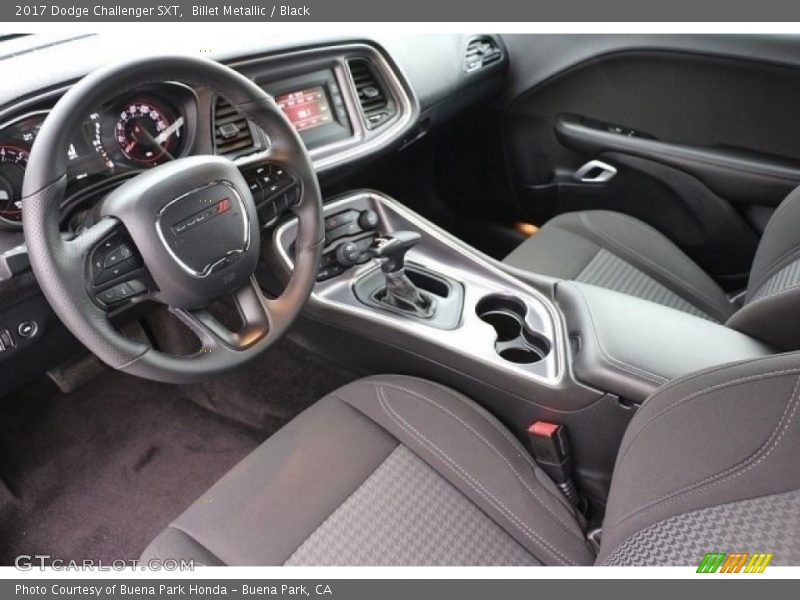 Billet Metallic / Black 2017 Dodge Challenger SXT