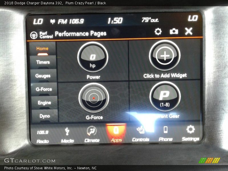 Plum Crazy Pearl / Black 2018 Dodge Charger Daytona 392
