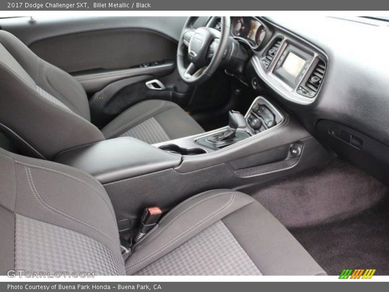 Billet Metallic / Black 2017 Dodge Challenger SXT