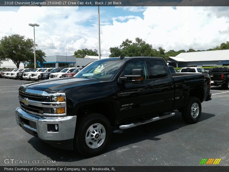Black / Jet Black 2018 Chevrolet Silverado 2500HD LT Crew Cab 4x4