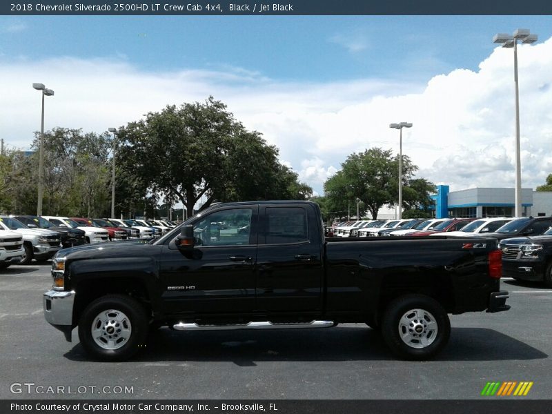 Black / Jet Black 2018 Chevrolet Silverado 2500HD LT Crew Cab 4x4