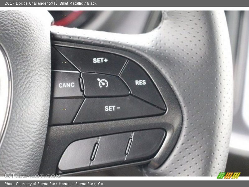 Billet Metallic / Black 2017 Dodge Challenger SXT