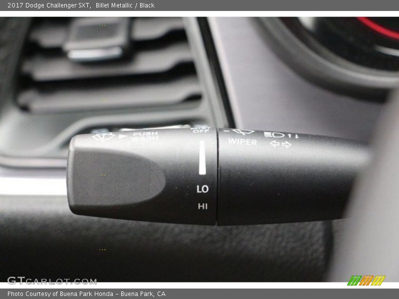 Billet Metallic / Black 2017 Dodge Challenger SXT