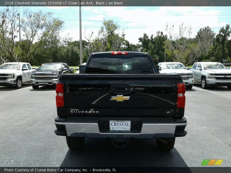 Black / Jet Black 2018 Chevrolet Silverado 2500HD LT Crew Cab 4x4