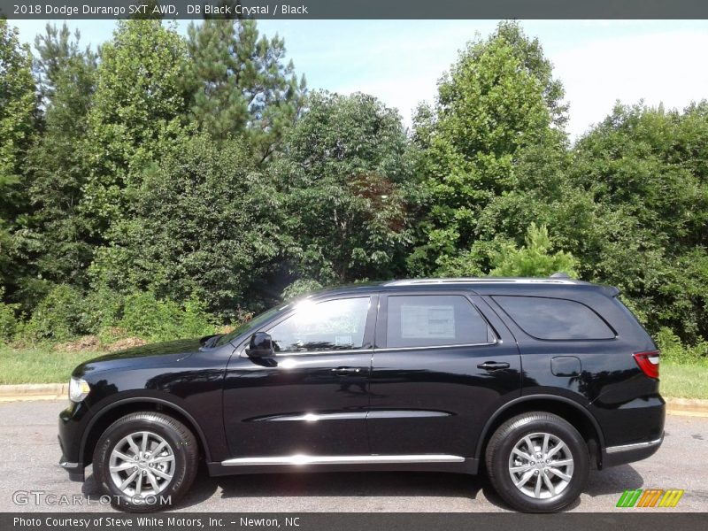 DB Black Crystal / Black 2018 Dodge Durango SXT AWD