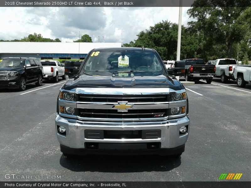 Black / Jet Black 2018 Chevrolet Silverado 2500HD LT Crew Cab 4x4