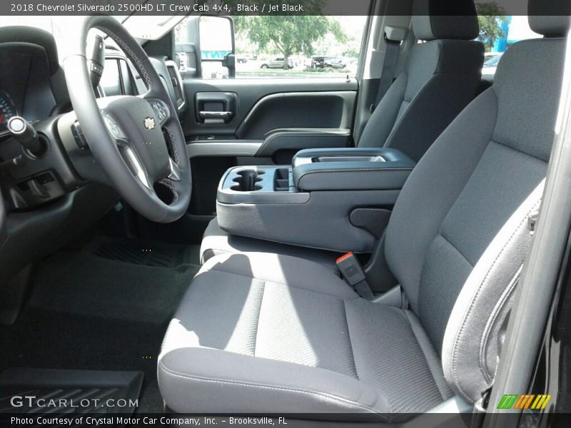 Black / Jet Black 2018 Chevrolet Silverado 2500HD LT Crew Cab 4x4