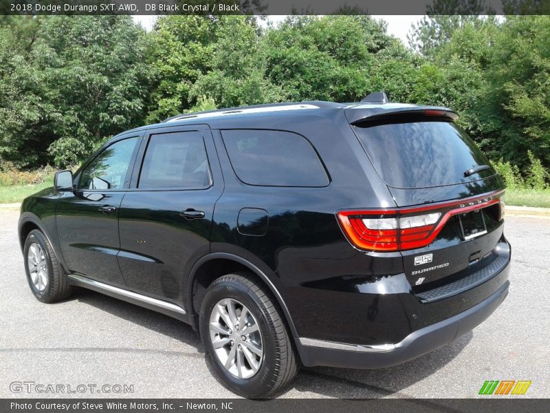 DB Black Crystal / Black 2018 Dodge Durango SXT AWD