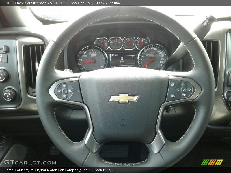 Black / Jet Black 2018 Chevrolet Silverado 2500HD LT Crew Cab 4x4