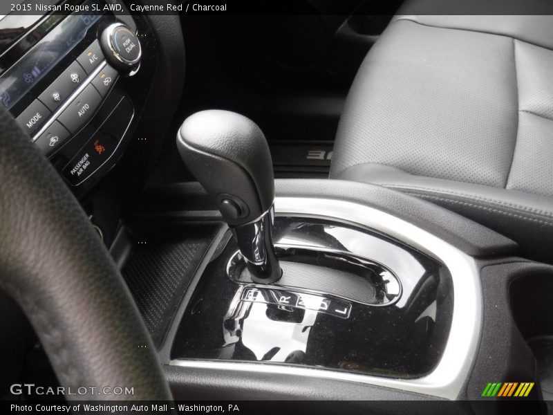 Cayenne Red / Charcoal 2015 Nissan Rogue SL AWD