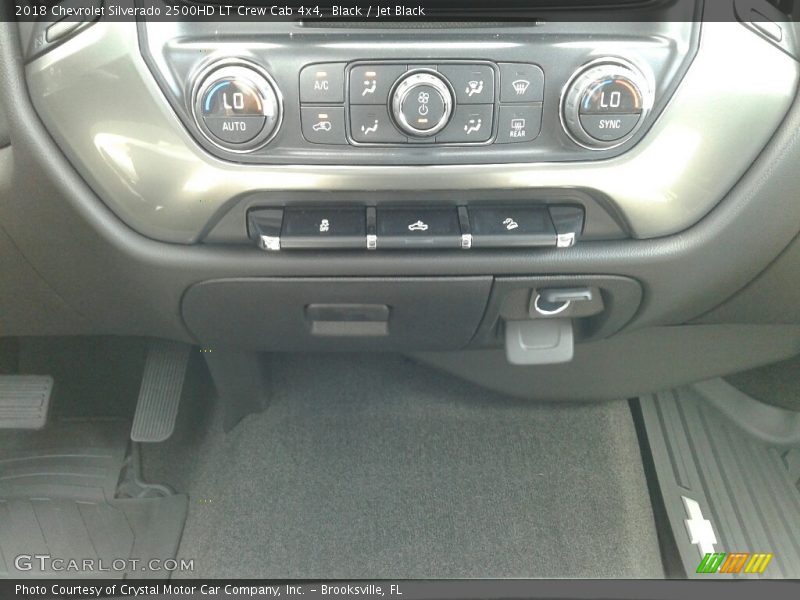 Black / Jet Black 2018 Chevrolet Silverado 2500HD LT Crew Cab 4x4