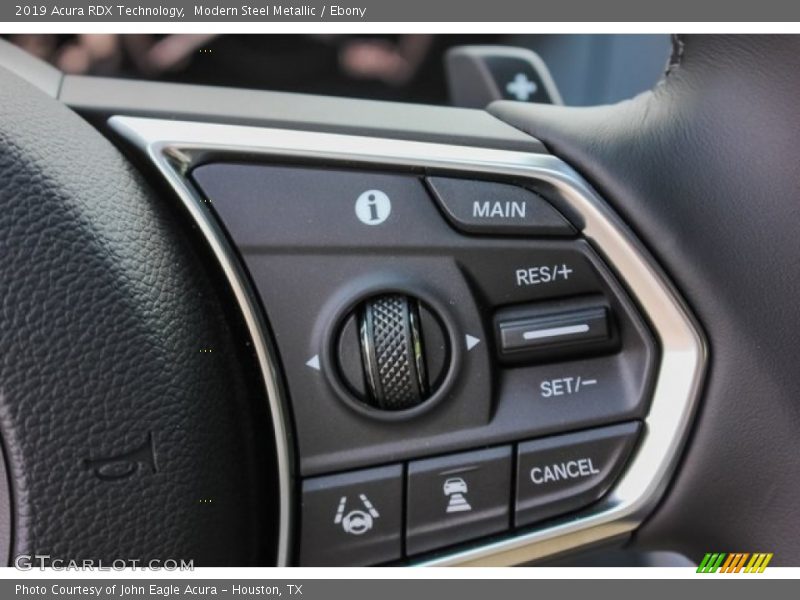 Modern Steel Metallic / Ebony 2019 Acura RDX Technology