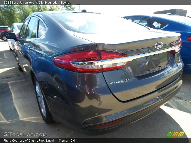 Magnetic / Ebony 2018 Ford Fusion Hybrid SE